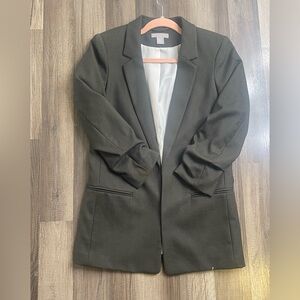 H&M Dark Green Blazer Jacket